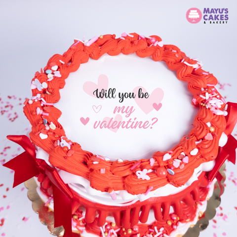 Be my Valentine's Cake