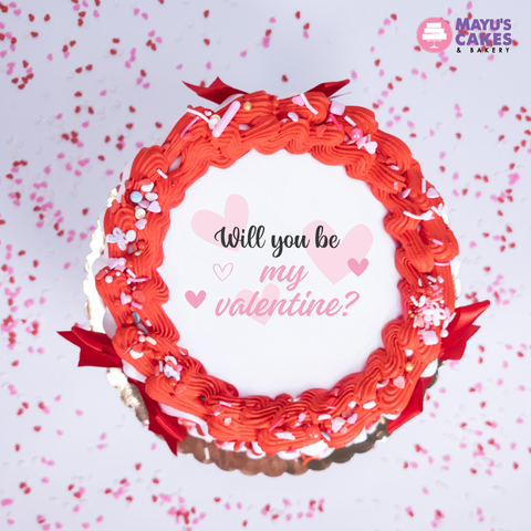 Be my Valentine's Cake