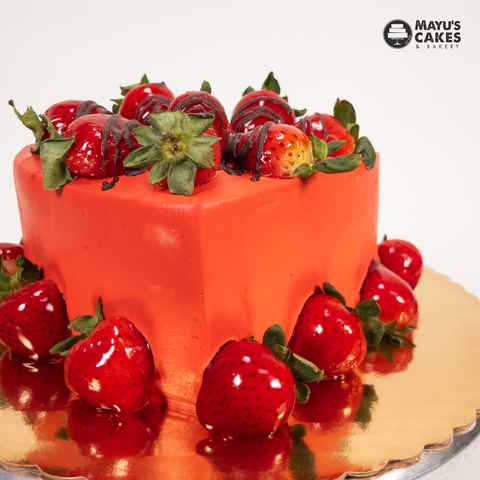 Strawberry Love Cake