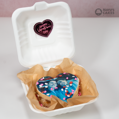 Sweet Memory Bento Heart Cake