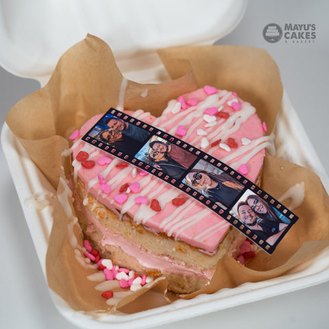 Photo Shoot Bento Heart Cake