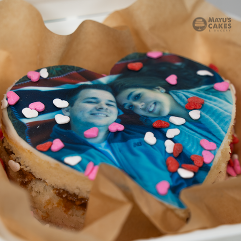 Sweet Memory Bento Heart Cake