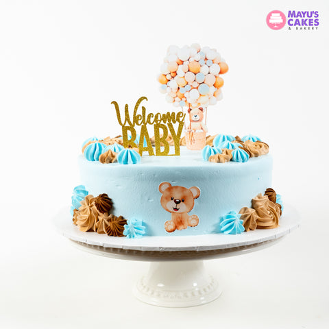 Bears & Balloon Cake