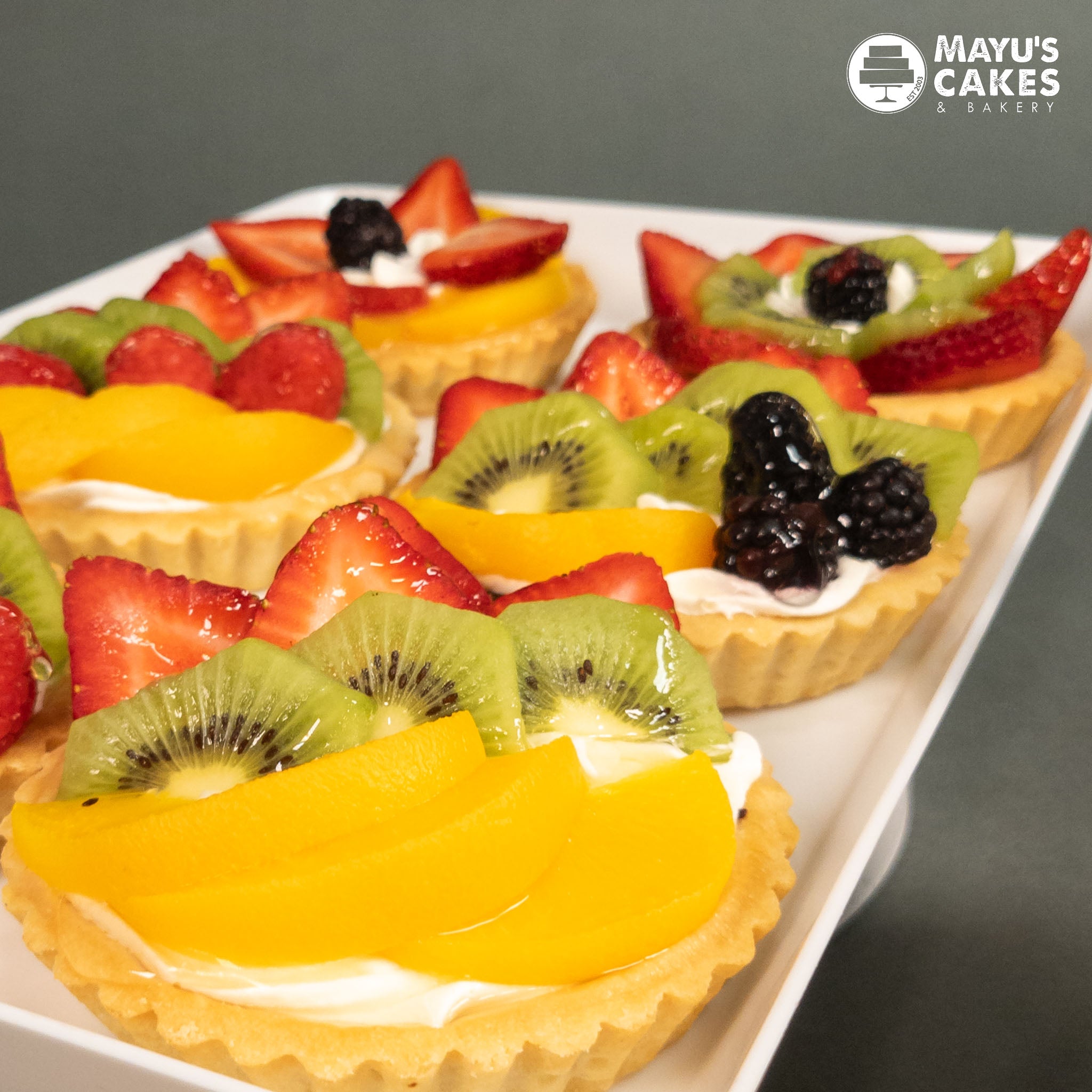 Fruit Tart Mayu's Cakes & Bakery
