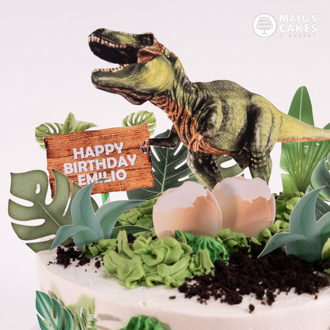 T. Rex Adventure Cake