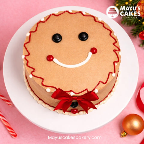 Gingerbread Cookie Cake