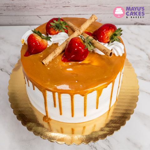 Golden Caramel Strawberry Deligh