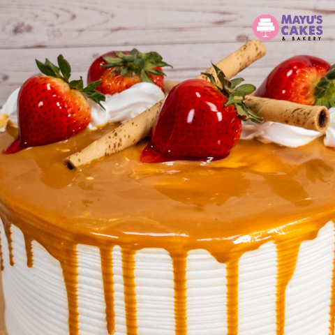 Golden Caramel Strawberry Deligh