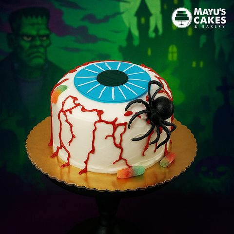 Creepy Eyeball Cake