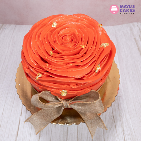 Red Rose Cake