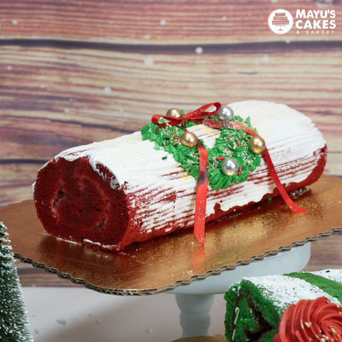 Christmas Red Swiss Roll