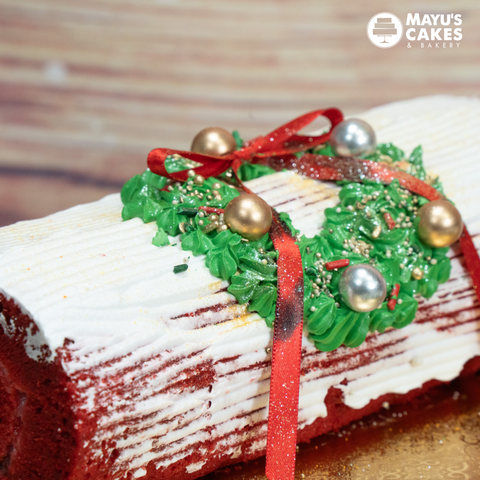 Christmas Red Swiss Roll