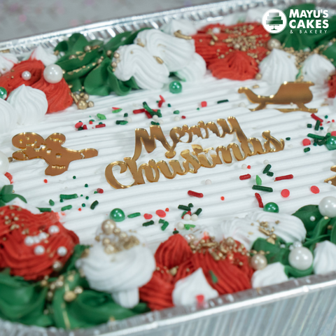 Christmas Tres Leches Tray