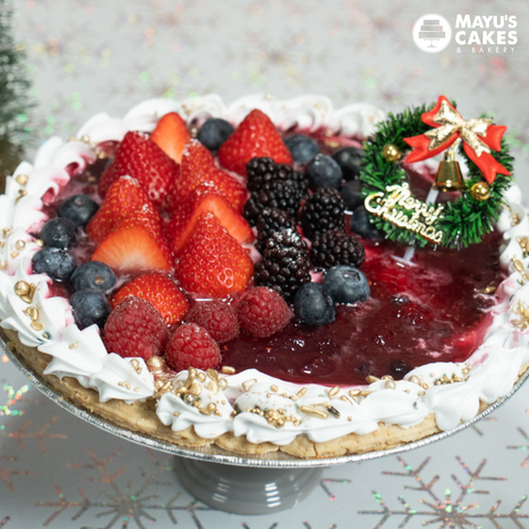 Berries Cheesecake Pie