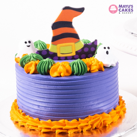 Witch's hat cake