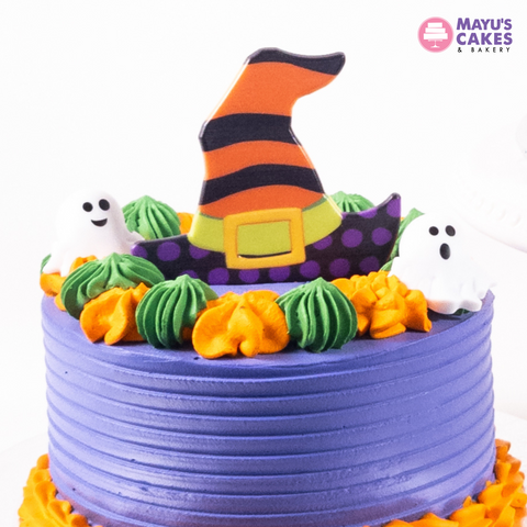 Witch's hat cake